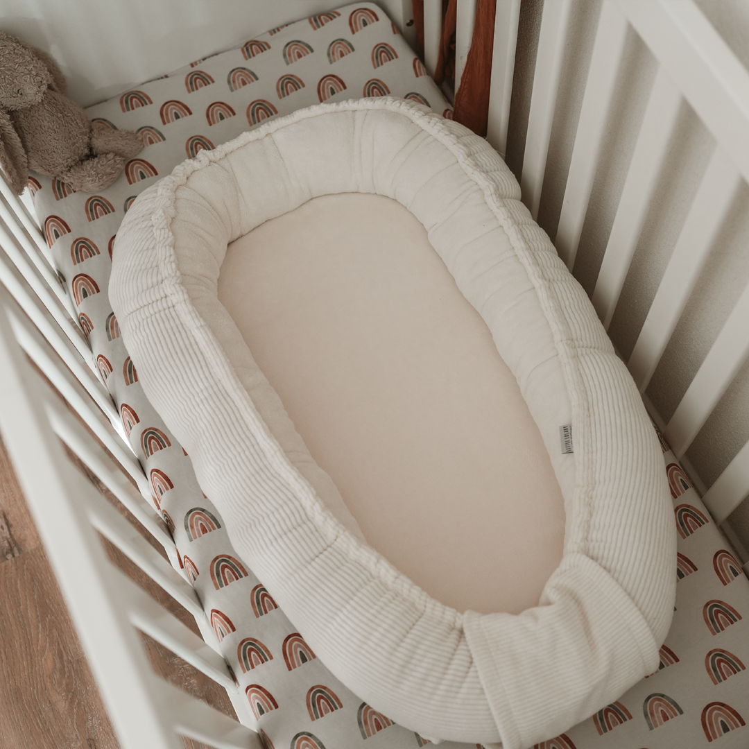 Baby Nest - Rib Ecru