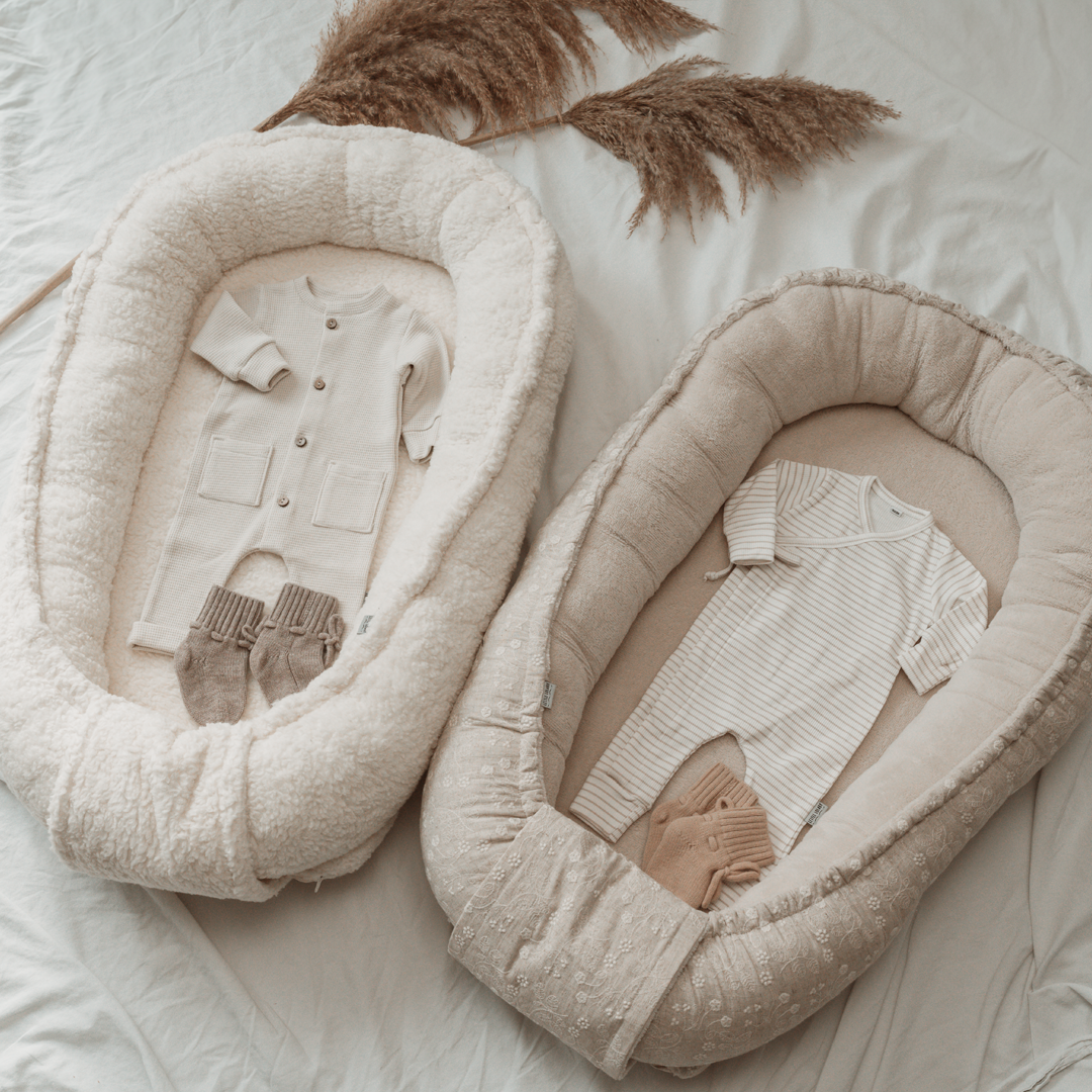 Baby Nest - Teddy Ecru