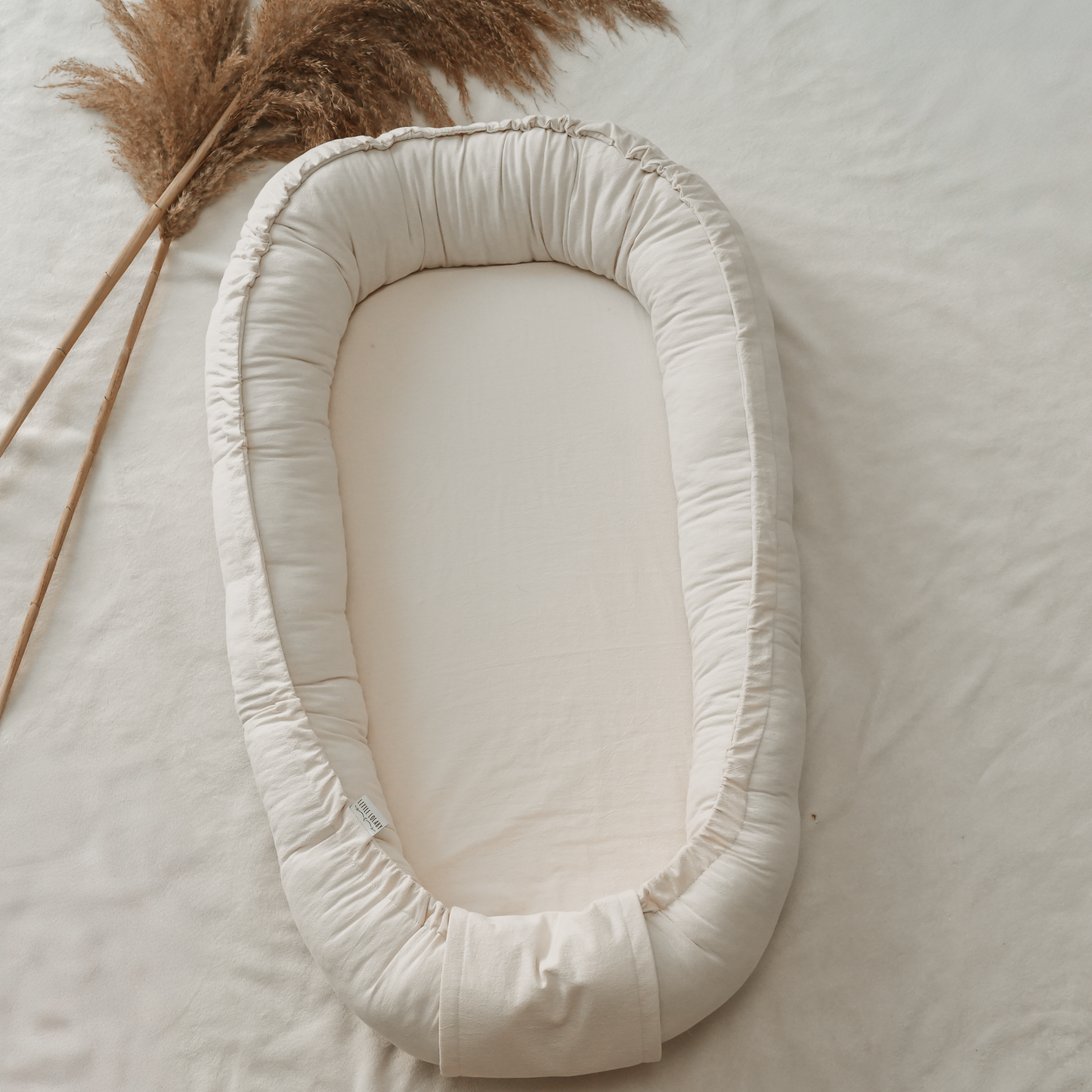 Baby Nest – Washed Cotton Natural