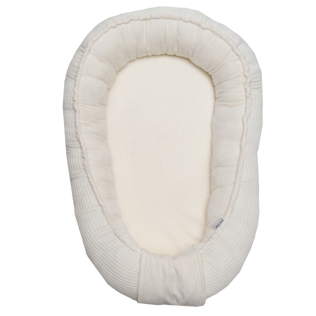 Baby Nest - Rib Ecru