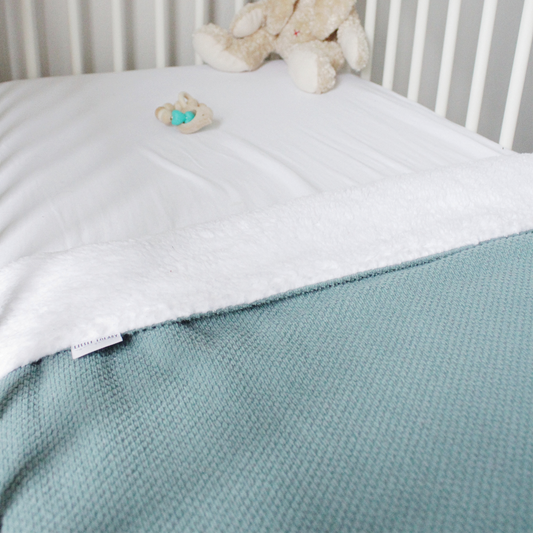 Winter Blanket – Double-Layered Teddy & Waffle Fabric Fine (Various Sizes)