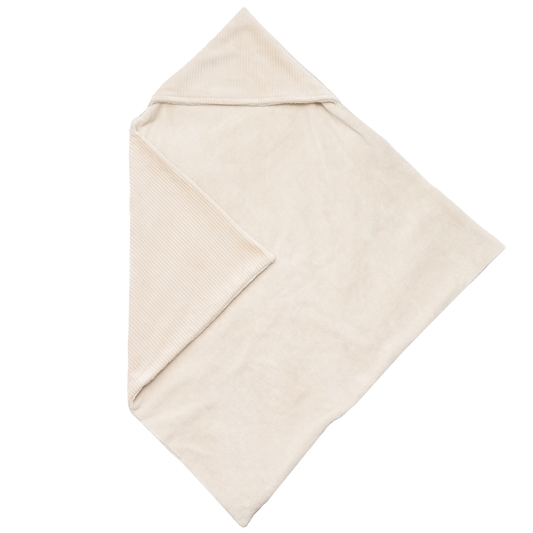 Ribbed Baby Swaddle – Sand